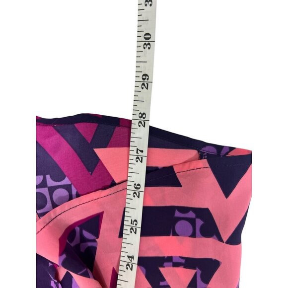 LuLaRoe Bianka Women's Purple Burst Cardigan - Picture 5 of 6